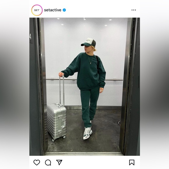 SET Active OG Sweatpants in Mojito. Size S, NWOT - Picture 3 of 6